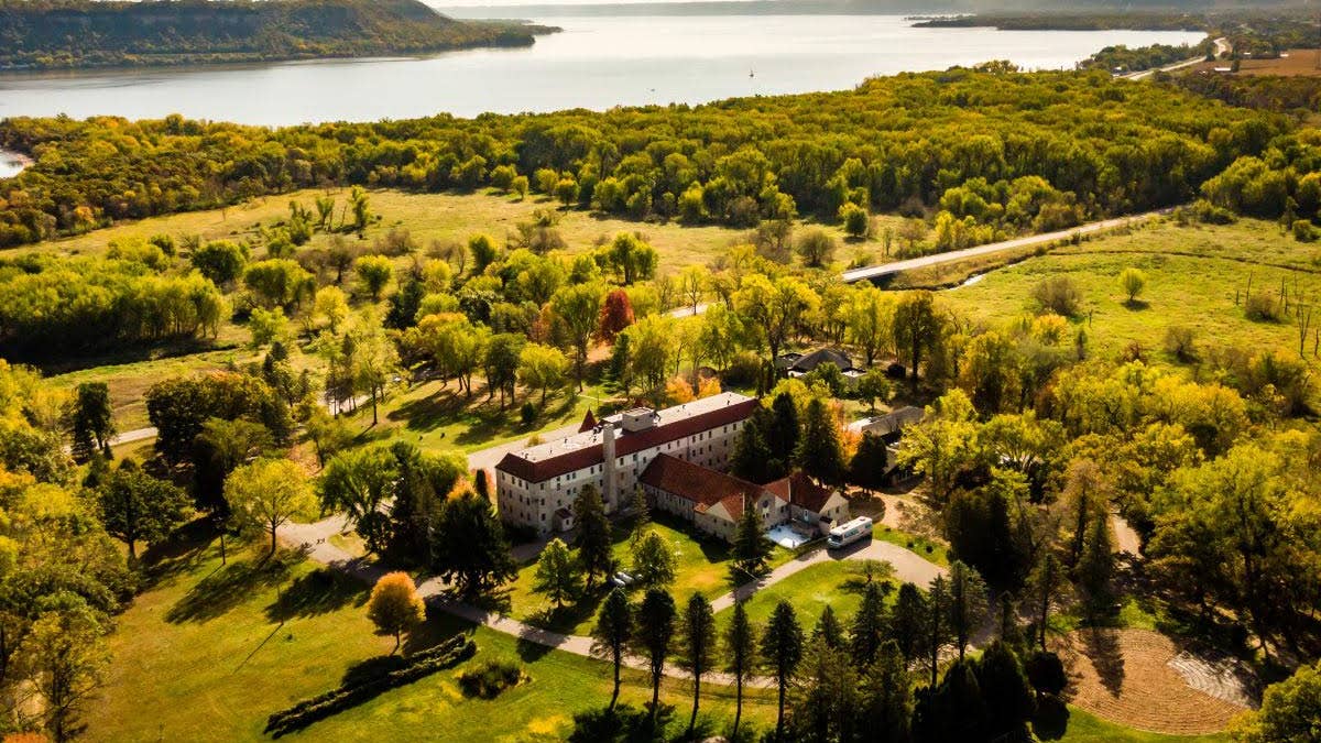 Château-style Lake Pepin event venue for sale