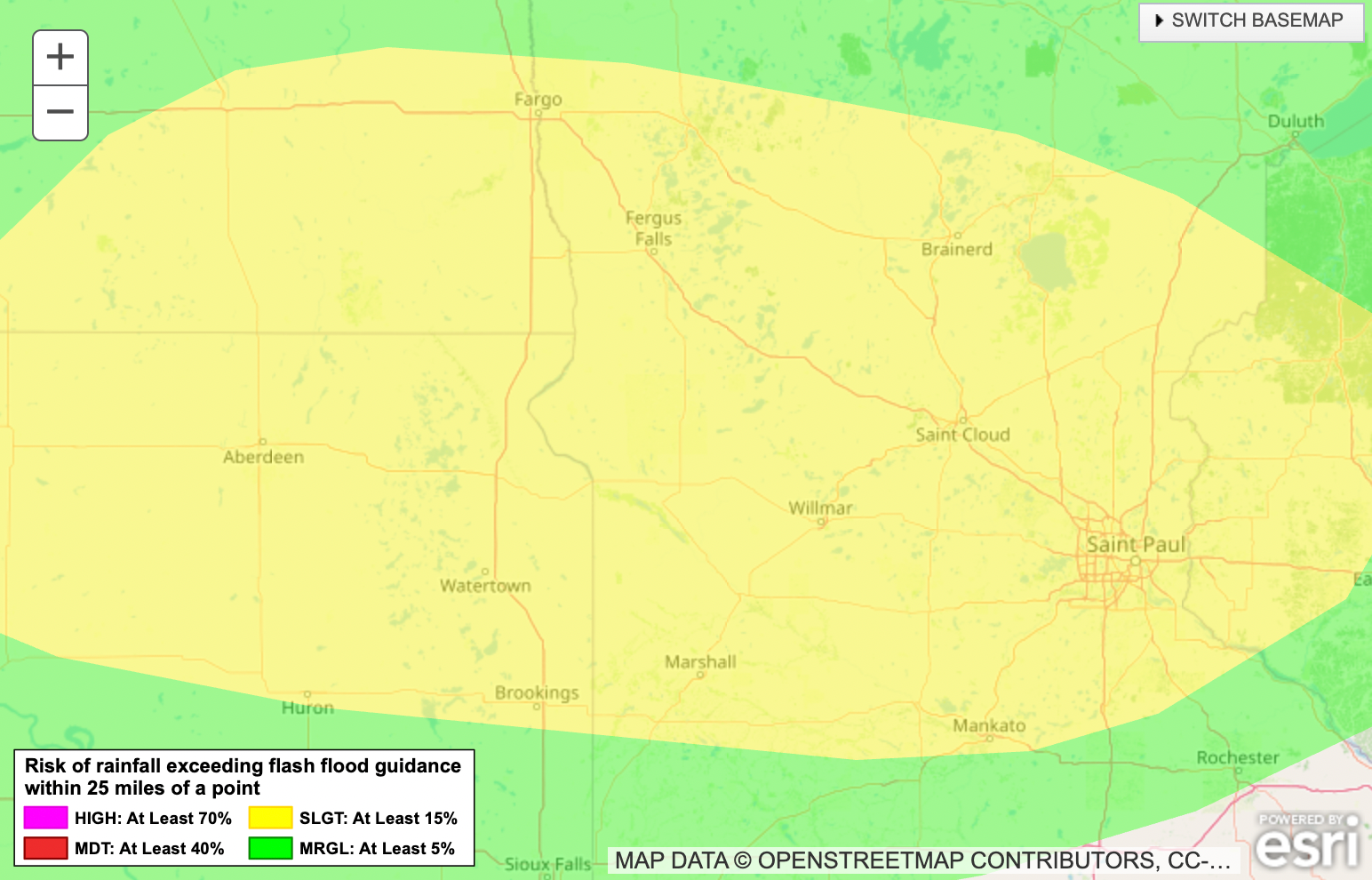Flash flooding threat in Minnesota Tuesday night and Wednesday: Who's ...