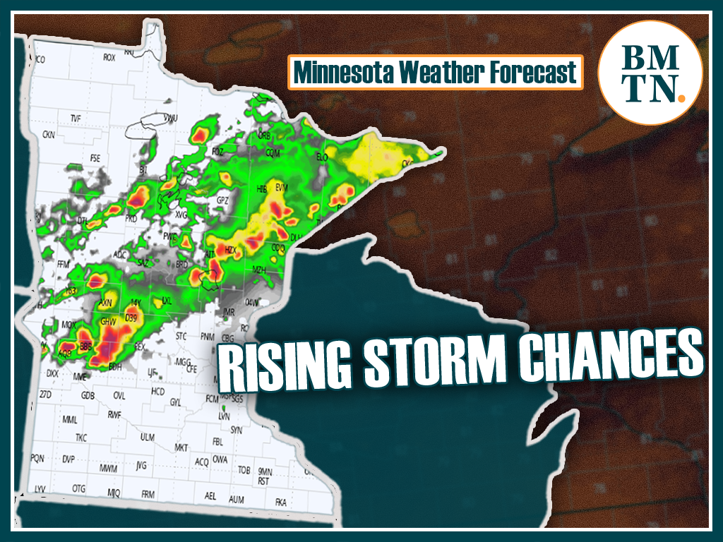 Rising heat, humidity could raise Minnesota’s storm chances