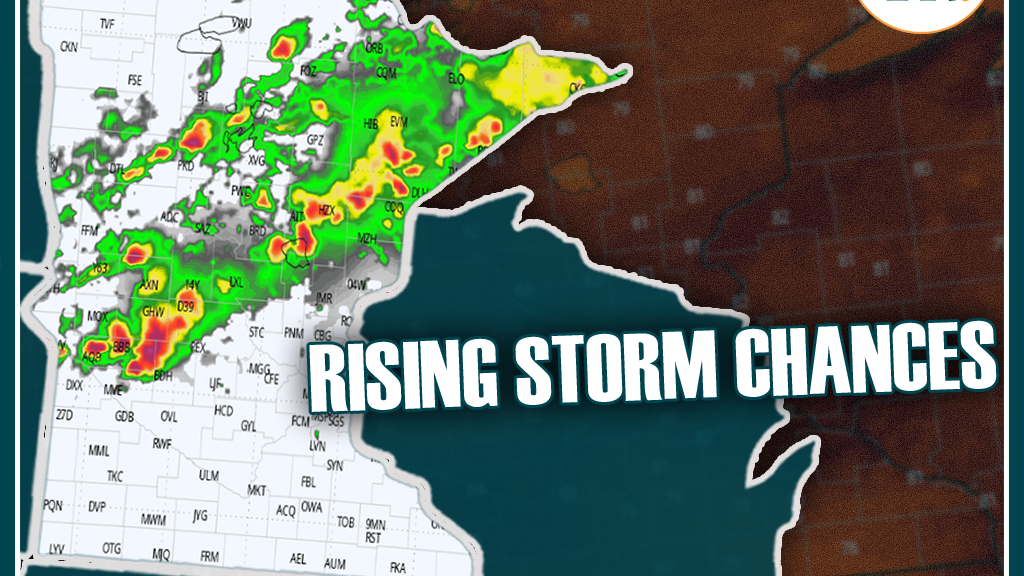 Rising heat, humidity could raise Minnesota’s storm chances