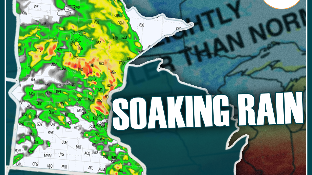 Another system could bring more soaking rain to Minnesota later this week