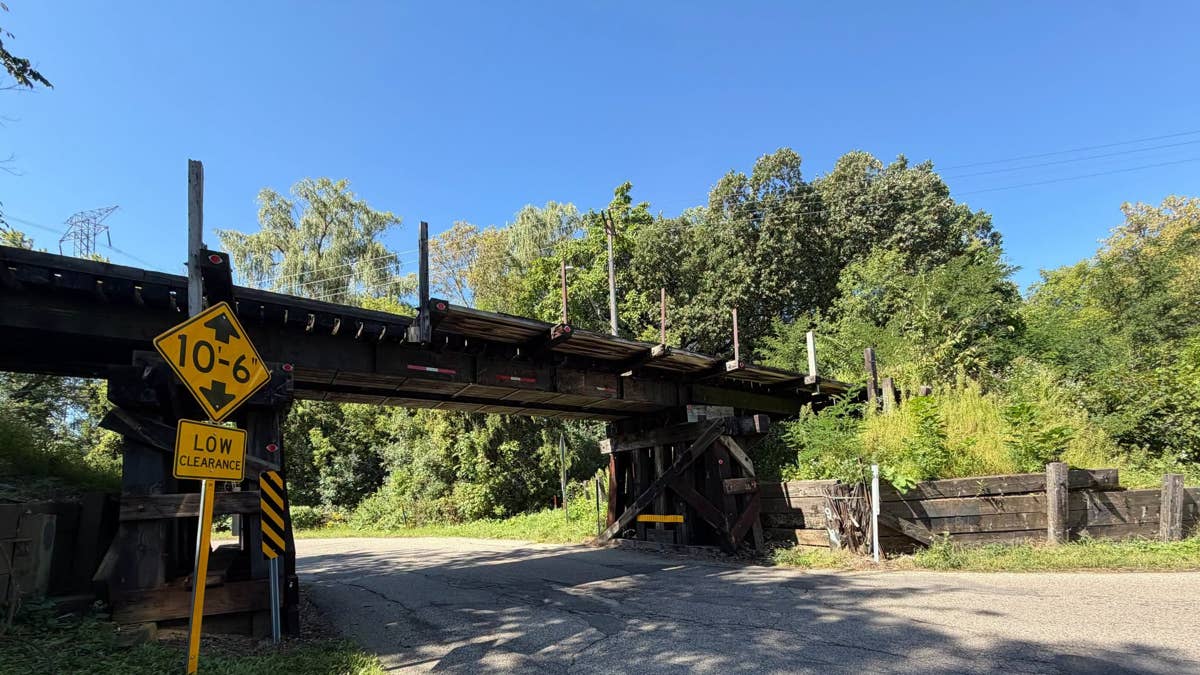 106-year-old Dan Patch commuter rail bridge reaches the end of the line
