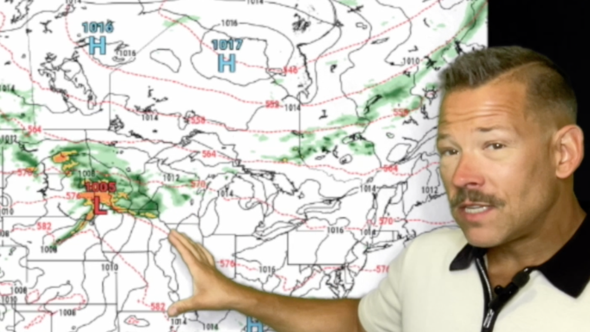 Don't hold your breath, but the Twin Cities might finally get a good soaking