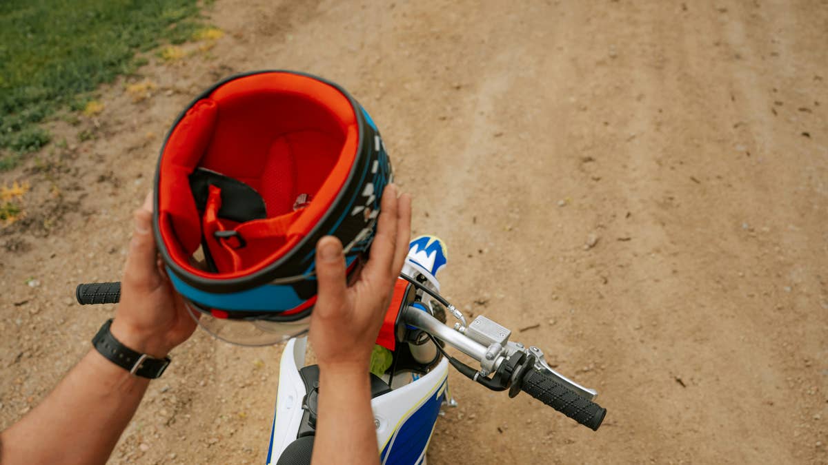 Child breaks leg, another injured when off-road motorcycle collides with pickup