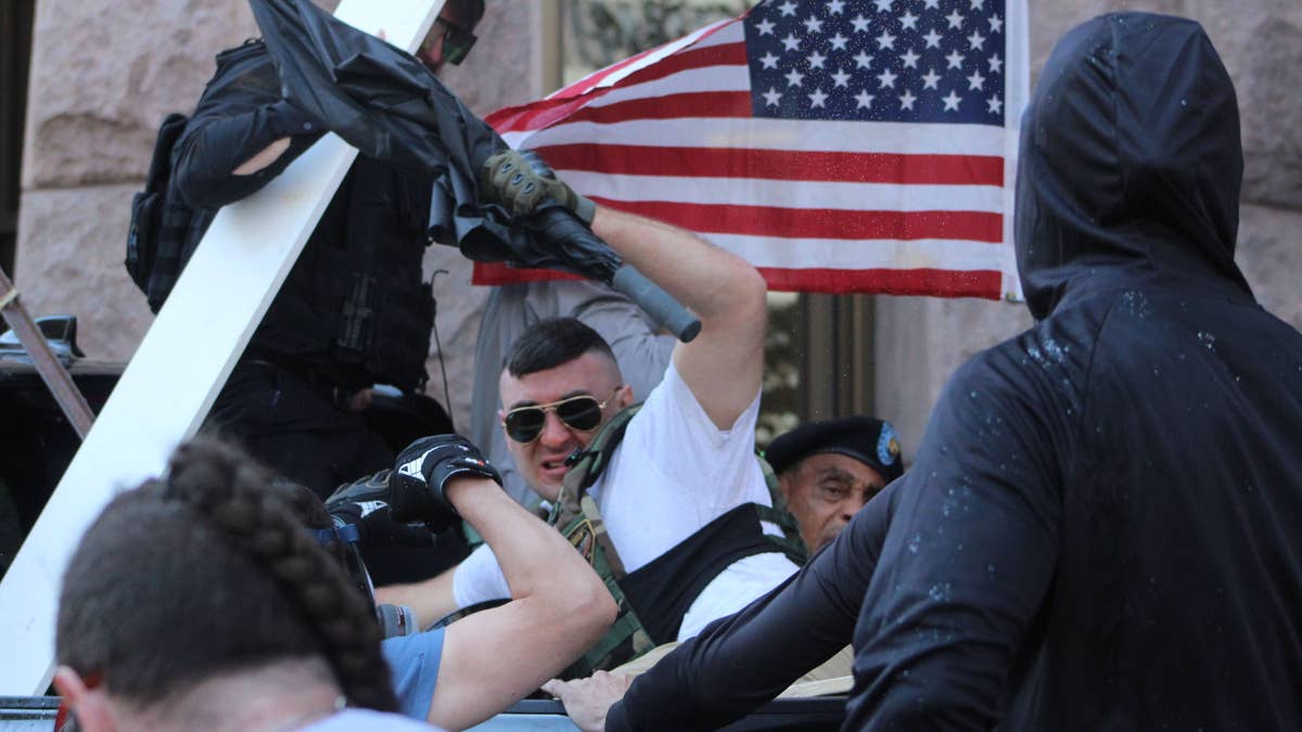Far-right agitator Jake Lang arrested for riot in Minneapolis