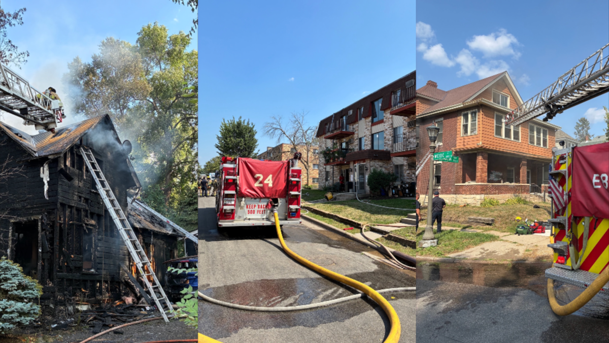 St. Paul crews called to three separate residential fires in 90-minute period