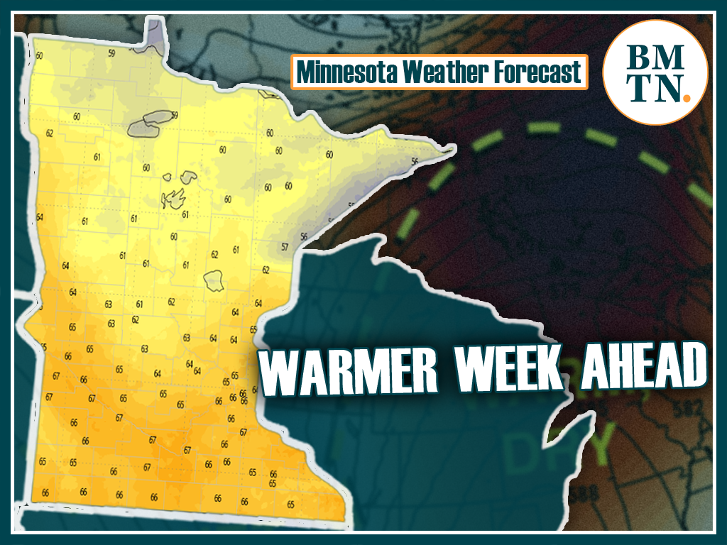 Warmer, sunnier pattern develops across Minnesota this week - Bring Me ...