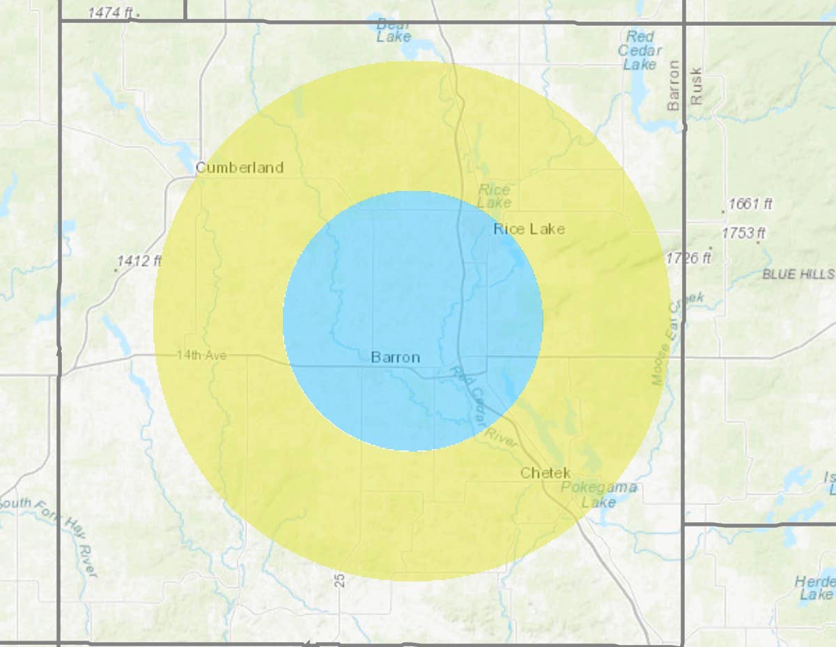 Wisconsin State Zone Map Avian flu case confirmed in commercial poultry flock in western ...
