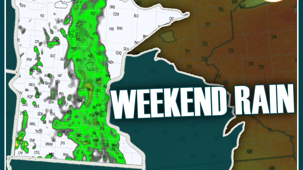 Latest on weekend rain chances, active pattern next week