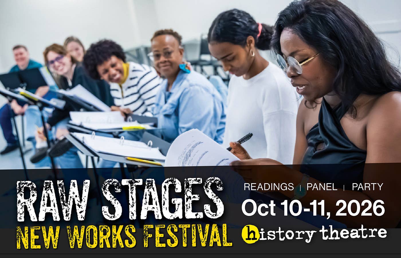 Step inside the creative process at History Theatre’s RAW STAGES Festival