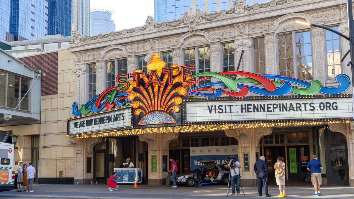 Multiple people exposed to chemical irritant outside State Theatre on Thursday