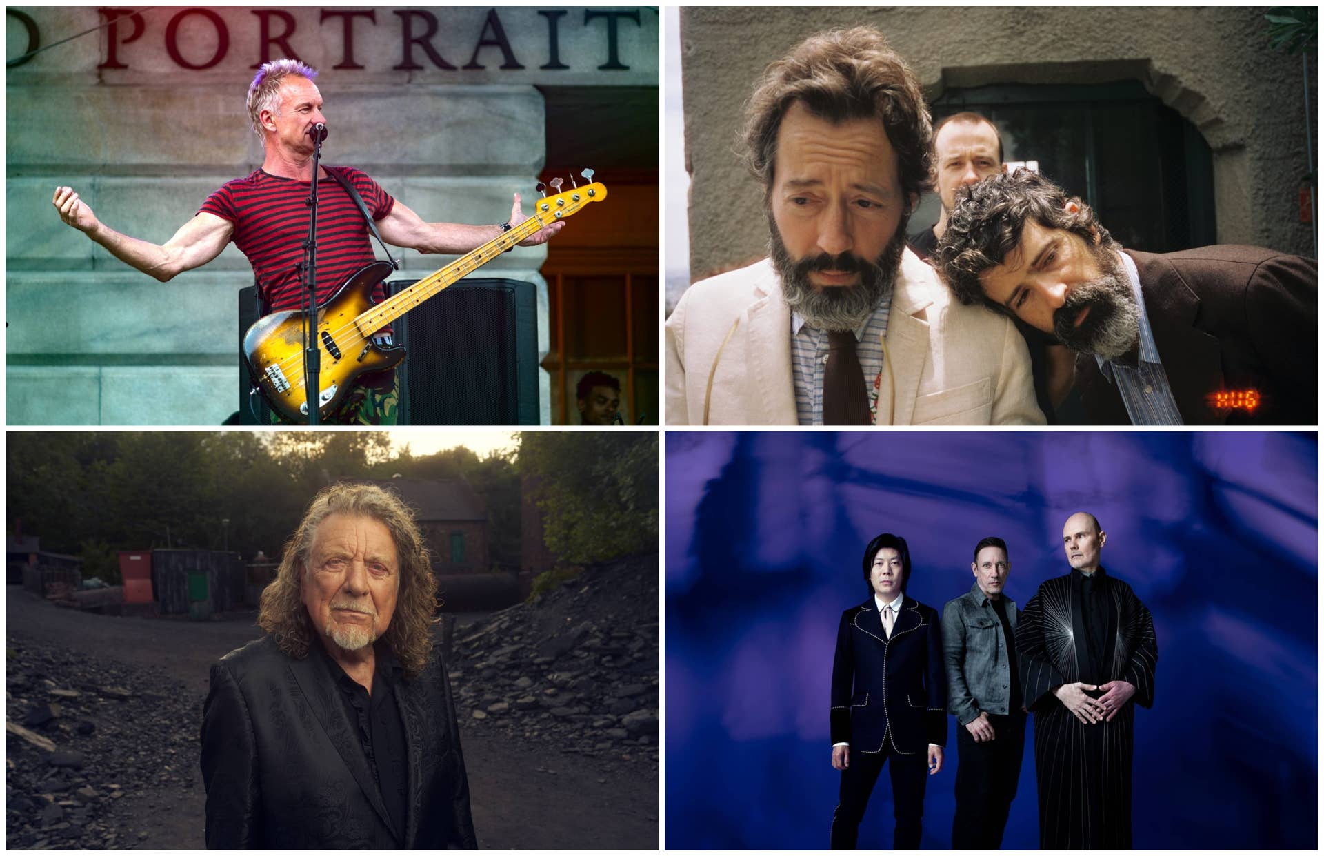 Must-see concerts this week: Sting, Robert Plant, Smashing Pumpkins