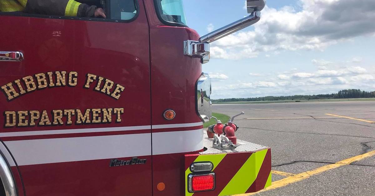 Explosions heard as wildfire spreads to salvage yard in Hibbing Bring