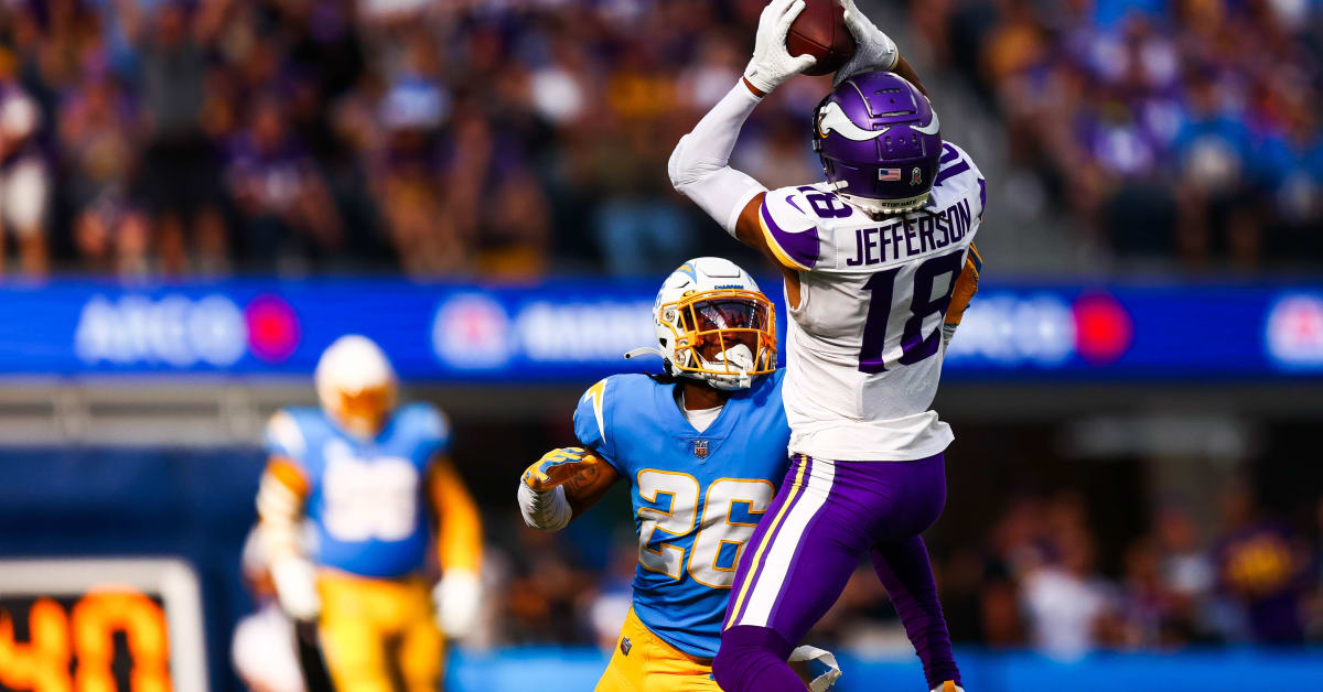 Vikings star Justin Jefferson plays his contract situation cool