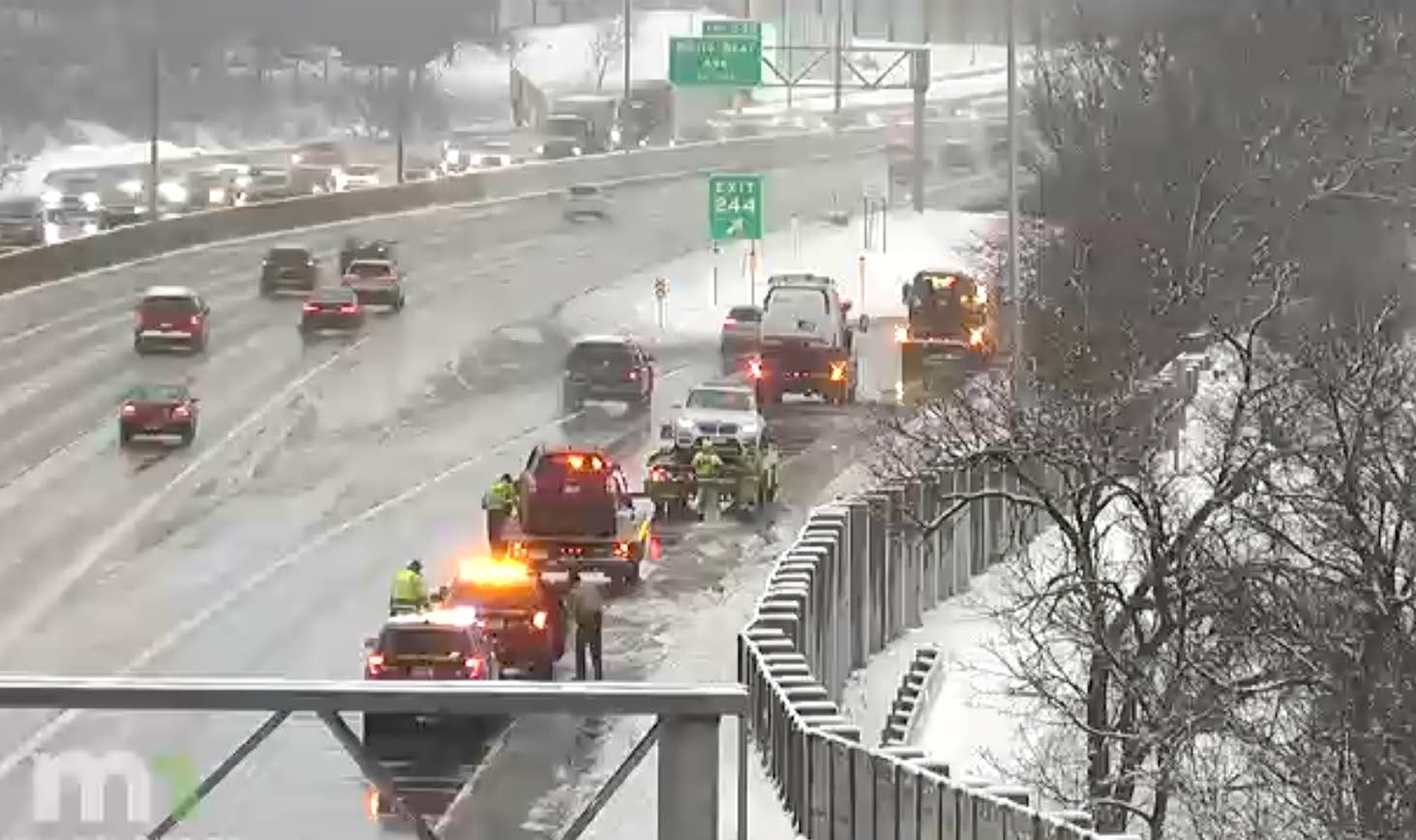 Crashes across Minnesota after heavy, slushy snow falls overnight ...