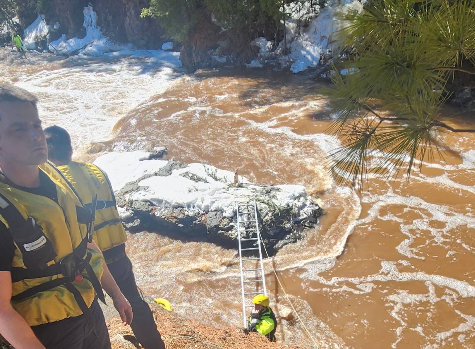 Two teenagers rescued after being swept away in Duluth's Lester River