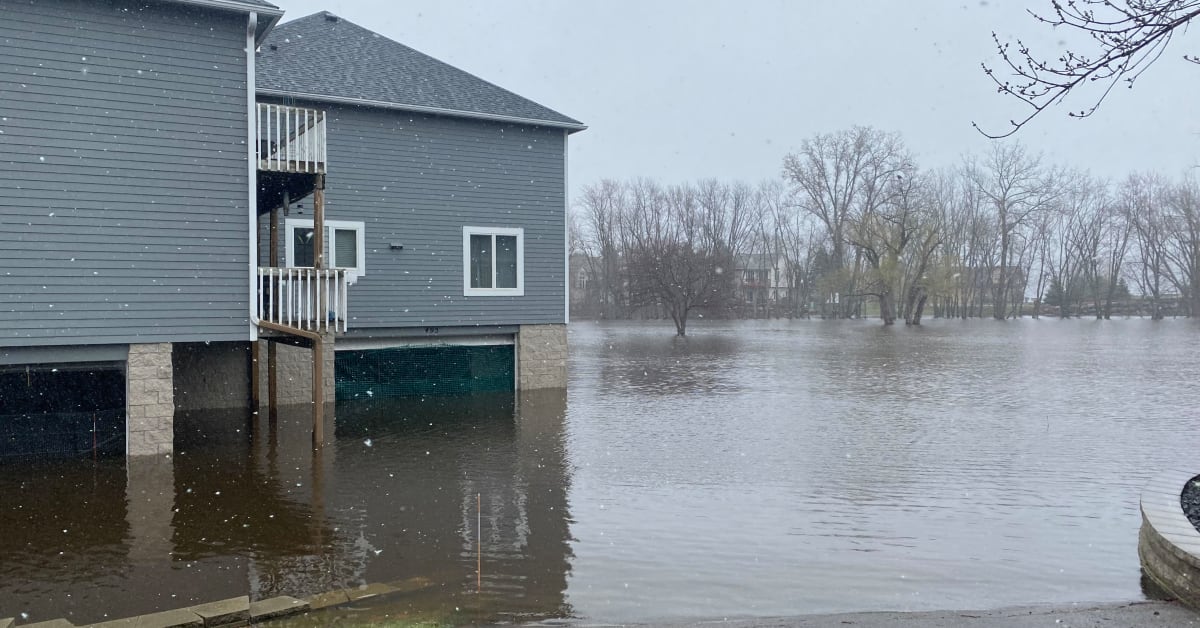 Photos St. Croix River nears major flood stage Bring Me The News