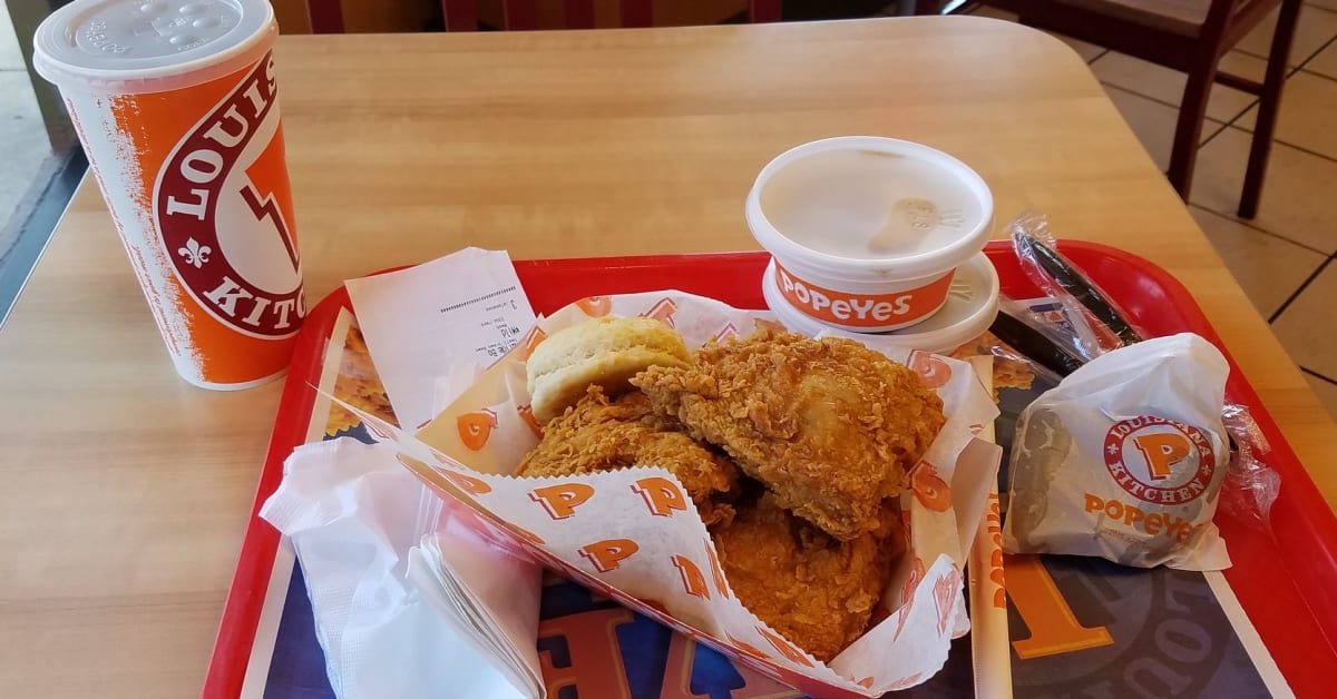 Map Where can you find fastfood fried chicken chains in Twin Cities