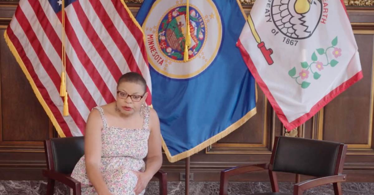 Watch Sheletta Brundidge makes campaign pitch as Gov. Walz steps out