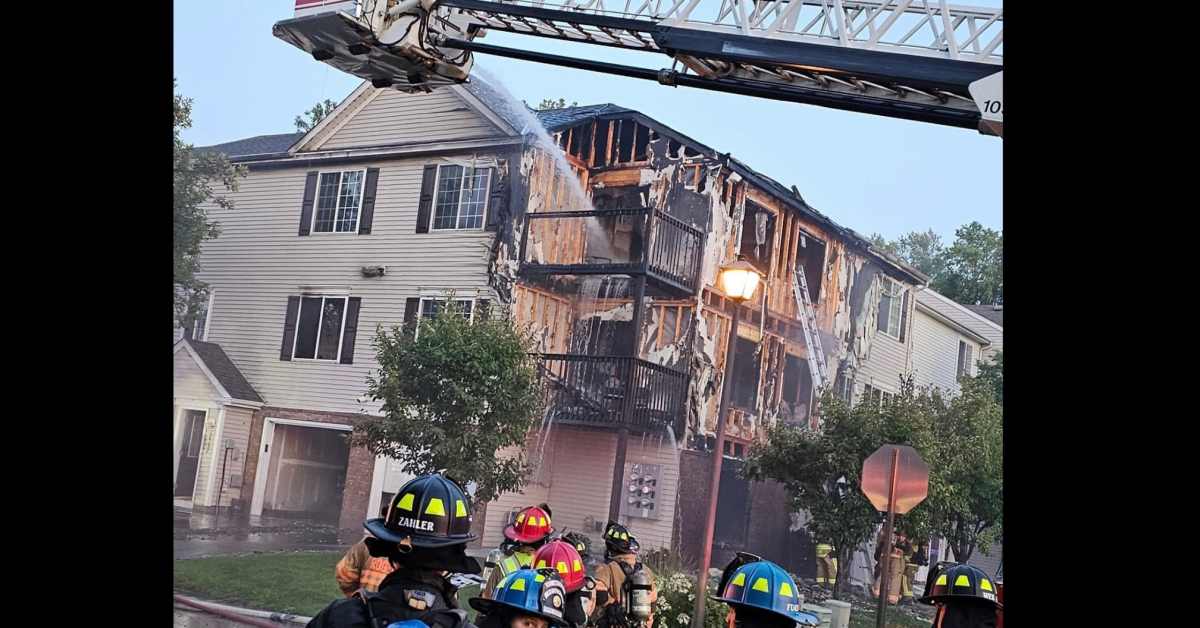 3 townhomes damaged in Otsego complex fire Bring Me The News