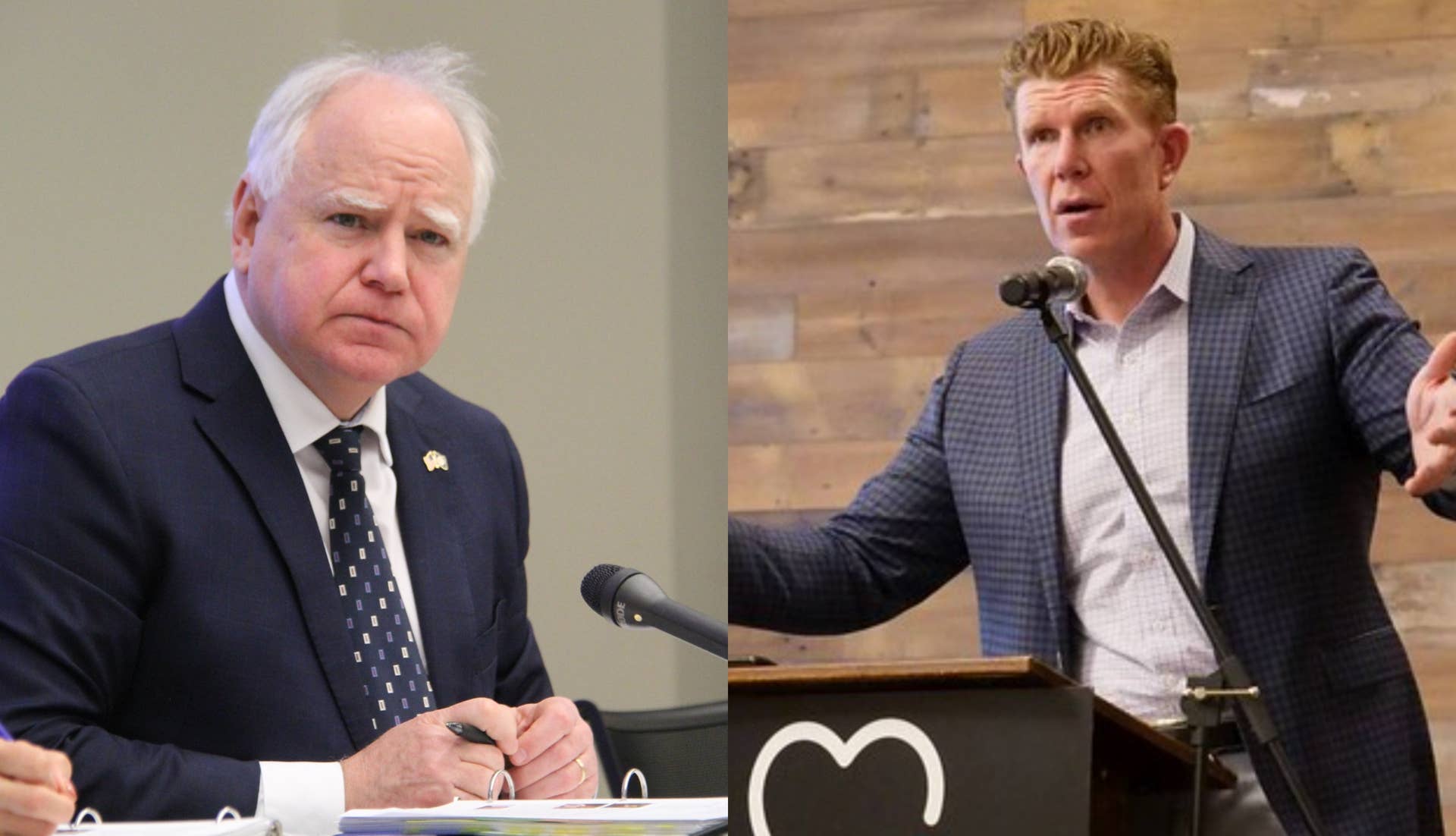 Tim Walz campaign refutes Matt Birk claim that he owns property in South Dakota Bring Me The News