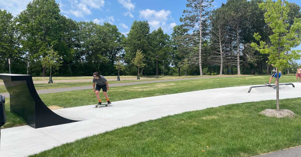 St. Paul's new 'skate trail' brings nontraditional park to life