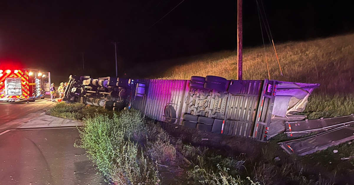 Hwy. 12 closed for 'extended period of time' after semi crash near