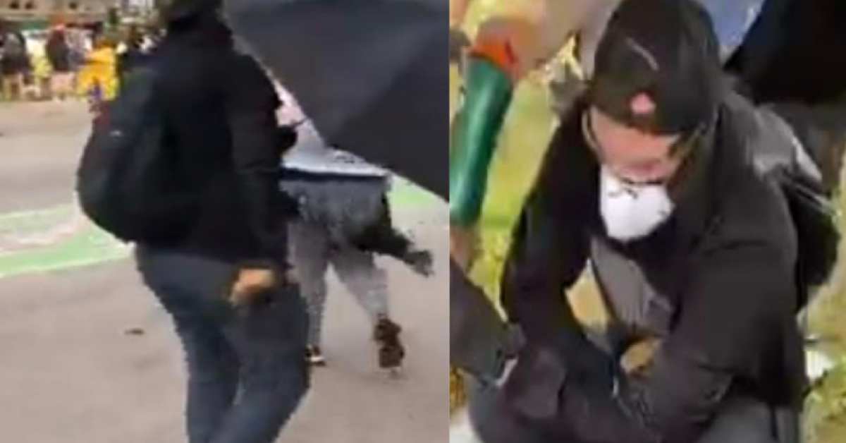 FBI releases new images of 'Umbrella Man' who sparked damage during