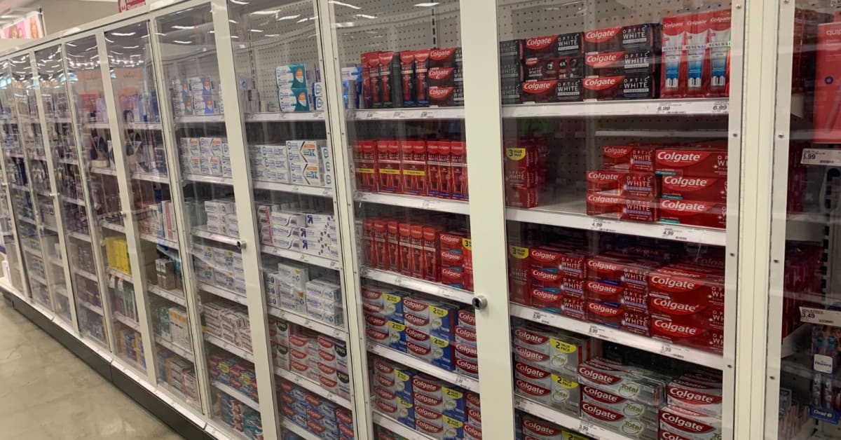 Target Places Toothbrushes, Toothpaste Behind Security Glass At 