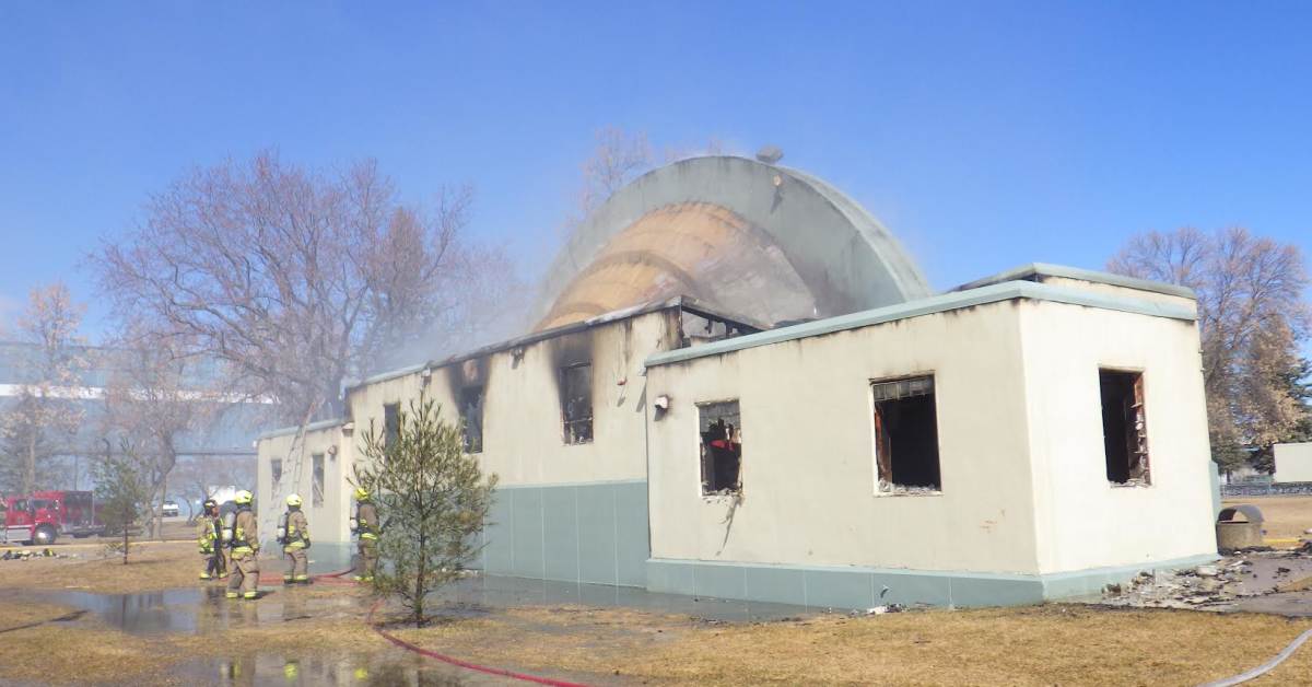 Suspicious fire damages historic International Falls bandshell - Bring ...