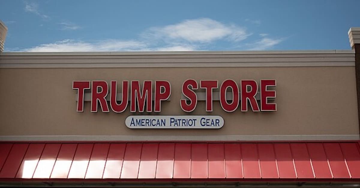 Police 'Irate' man causes disturbance, damage at Trump store in Red
