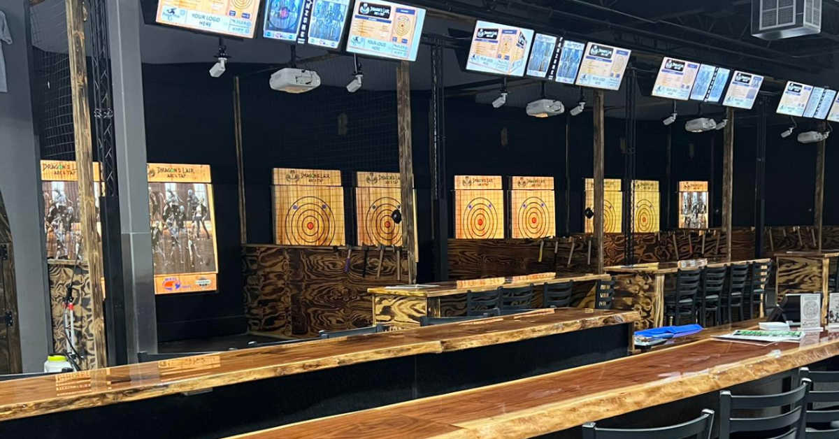 Axe throwing venue to open down the hall from Maple Grove pizzeria