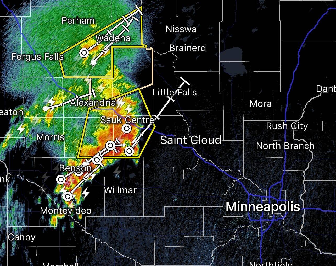 Powerful storms trigger severe thunderstorm watch in Minnesota - Bring ...