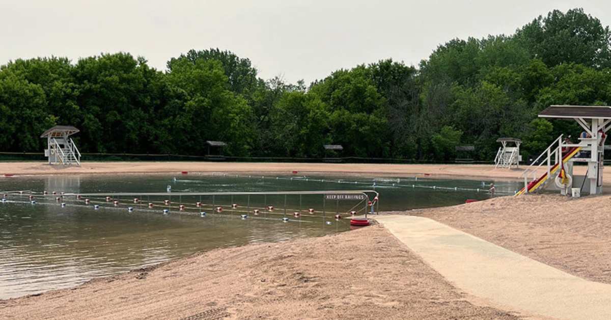Swim pond closes for season at - Flandra State Park Swim Pond