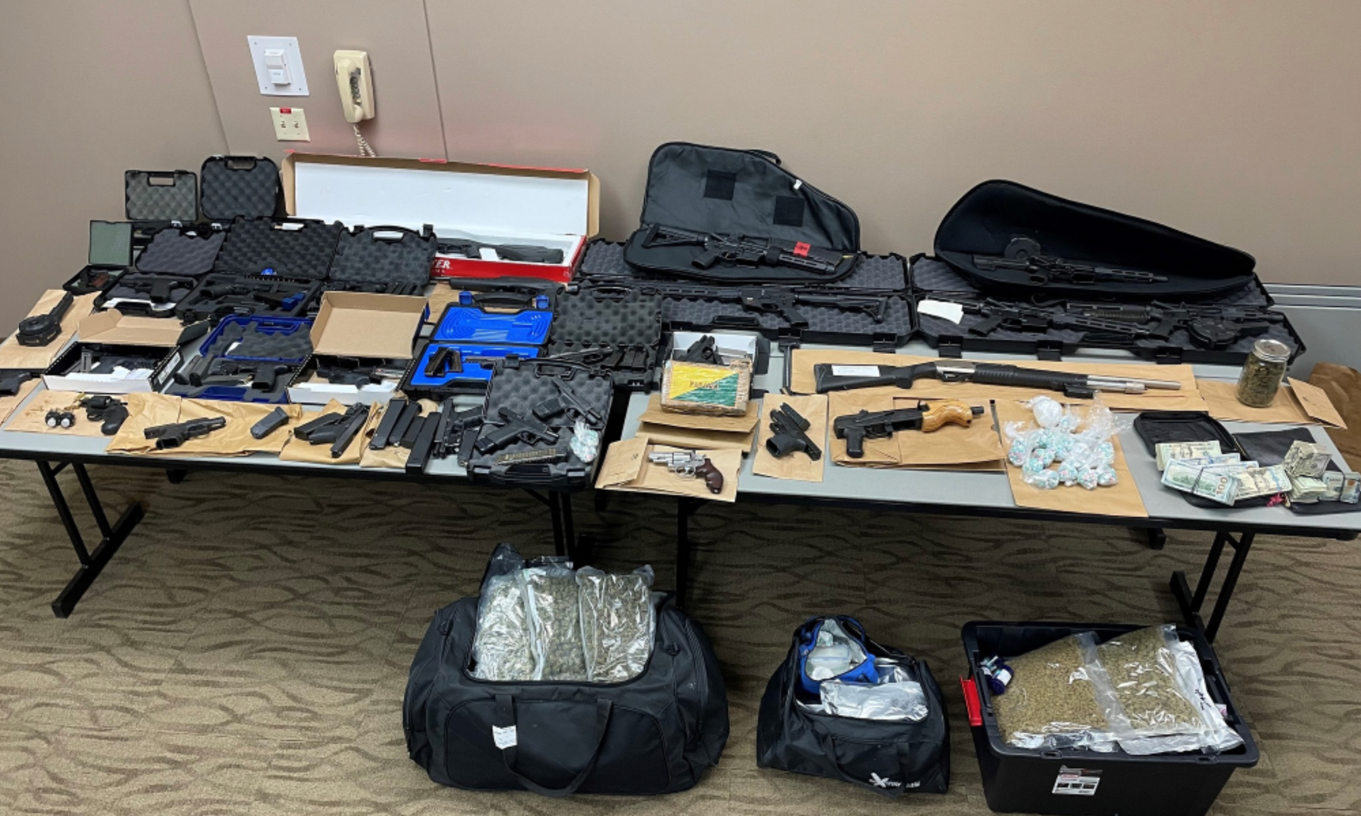 Guns, cash, and drugs seized in major Twin Cities police operation ...