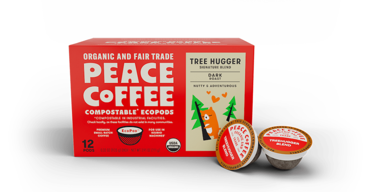 Peace Coffee debuts compostable KCups Bring Me The News