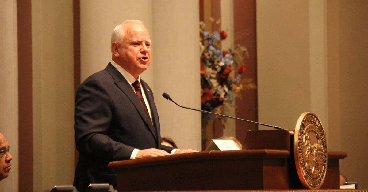 Key points from Gov. Tim Walz's State of the State speech Bring Me