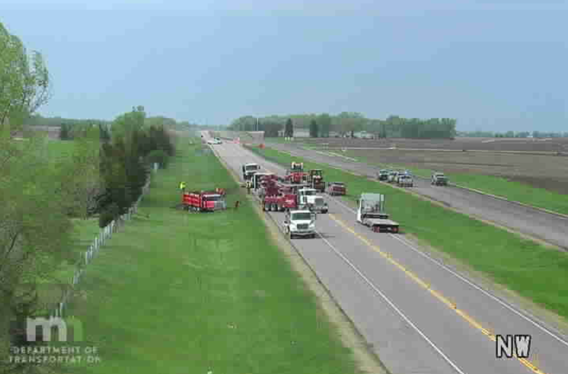 Driver killed after veering into path of dump truck on Highway 52 ...