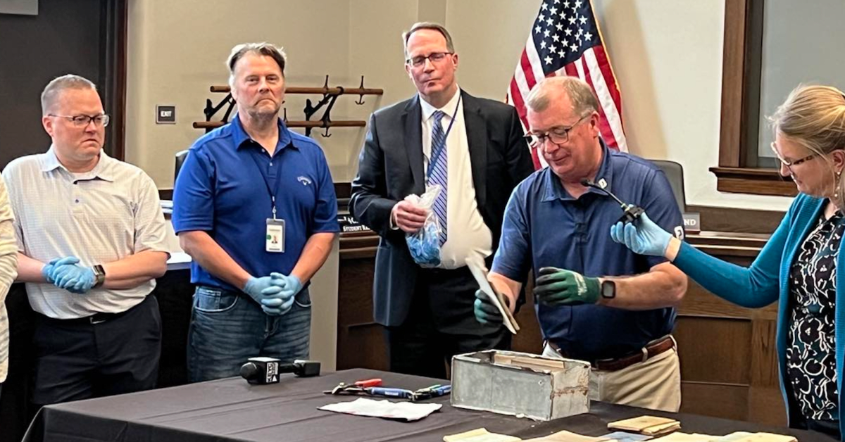 Century-old time capsule found during demolition of old Owatonna High ...