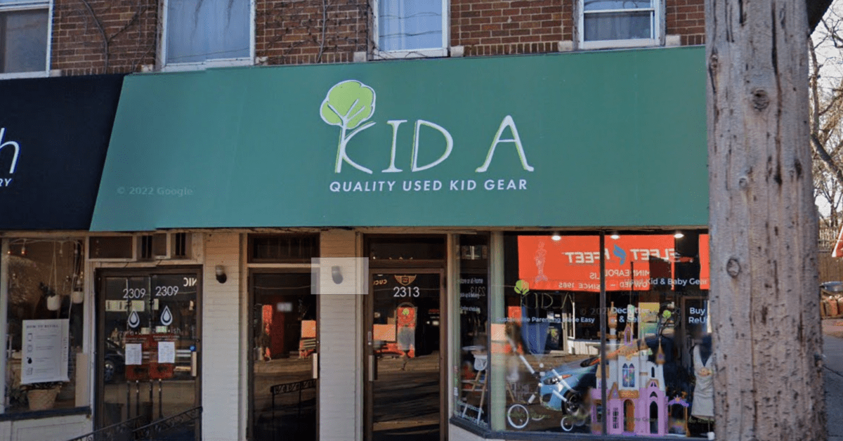 Secondhand children's and baby gear store Kid A is closing its doors