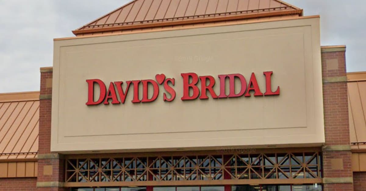 Largest david's bridal store top
