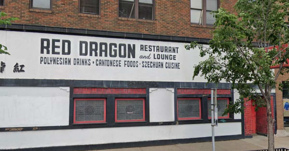 Red dragon chinese restaurant sale