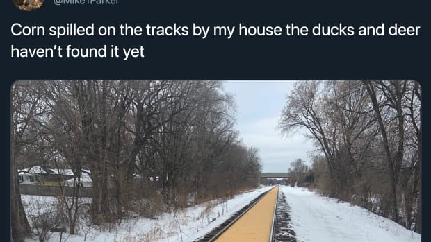 corn train tracks