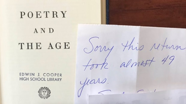 Library book, overdue by 100 years, returned in Minnesota