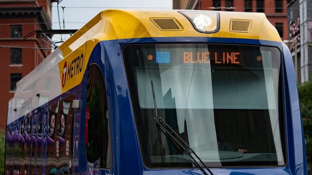 Blue Line light rail Metro Transit