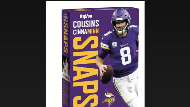 8 Kirk Cousins Jersey Minnesota Vikings Purple Limited Rush