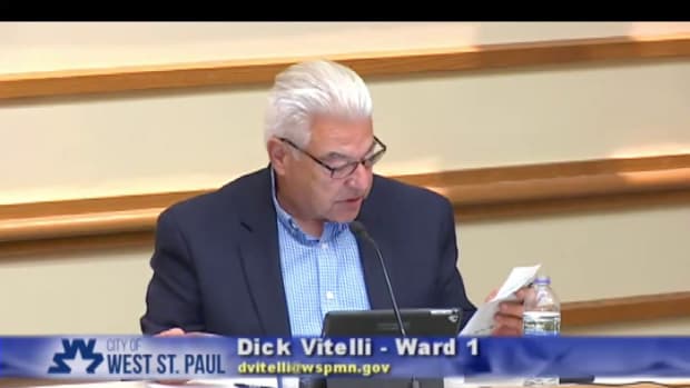 West St. Paul councilor receives a 'bag of d*cks' at meeting