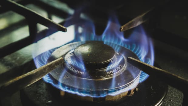 unsplash gas stove flame