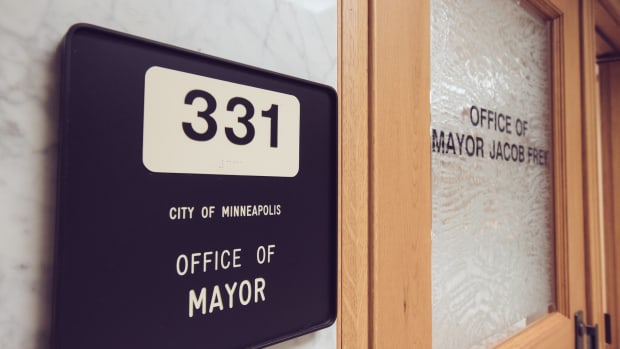 minneapolis office of mayor sign 2018 - Tony Webster Flickr