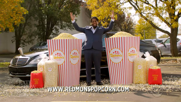 Redmons Popcorn Colbert screengrab